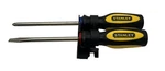 Stanley Screwdriver Set 2-PIECE Phillips & Flathead Cushion Grip Hand Tools New. Fixed Price $7.95.