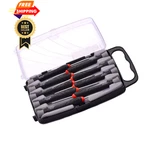 Edward Tools Precision Screwdriver Set With Storage Case - 9 Black. Fixed Price $15.99.
