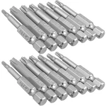 14-PIECE Torx Security Bit Set Magnetic Tamper-proof 5-POINT Sockets. Fixed Price $15.38.