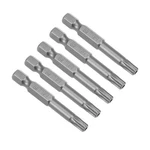 Uxcell 5 Pcs T27 Magnetic Torx Screwdriver Bits 1/4 Hex Shank 2-INCH Len.... Fixed Price $15.33.