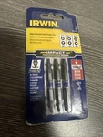Irwin 1882353 2-3/8" #1 #2 #3 Impact Double-ended Power Bits. Fixed Price $9.95.