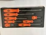 Snap-on Harley Davidson 95TH Anniversary 8 Pc. Screwdriver Set New Sealed Orange. Fixed Price $269.99.